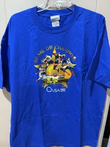Camisa De Colección Equipo Olímpico de Estados Unidos Para Hombre XL Azul Olimpiadas Atenas 2004 2000s - Imagen 1 de 4