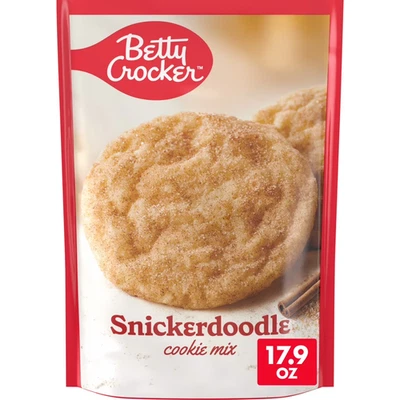 Betty Crocker Snickerdoodle печенье, смесь для выпечки печенья, 17,9 унц - Изображение 1 из 4