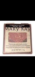 Mary Kay Filigree Eye and Cheek Powder STUNNING 045794 .32 oz NIB Free Ship - Picture 1 of 5