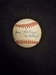 Jim Lonborg 67 Cy Young Autographed Baseball - Picture 1 of 2