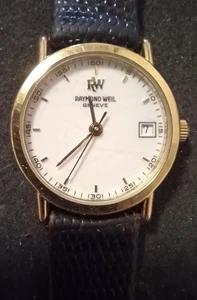 Ladies Raymond Weil Watch, Model 5307-2 18kt Yellow Gold-Plated, 23mm case - Picture 1 of 6