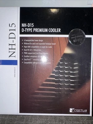 Noctua NH-D15 D-type Premium Cooler - OPEN BOX - Image 1 of 4