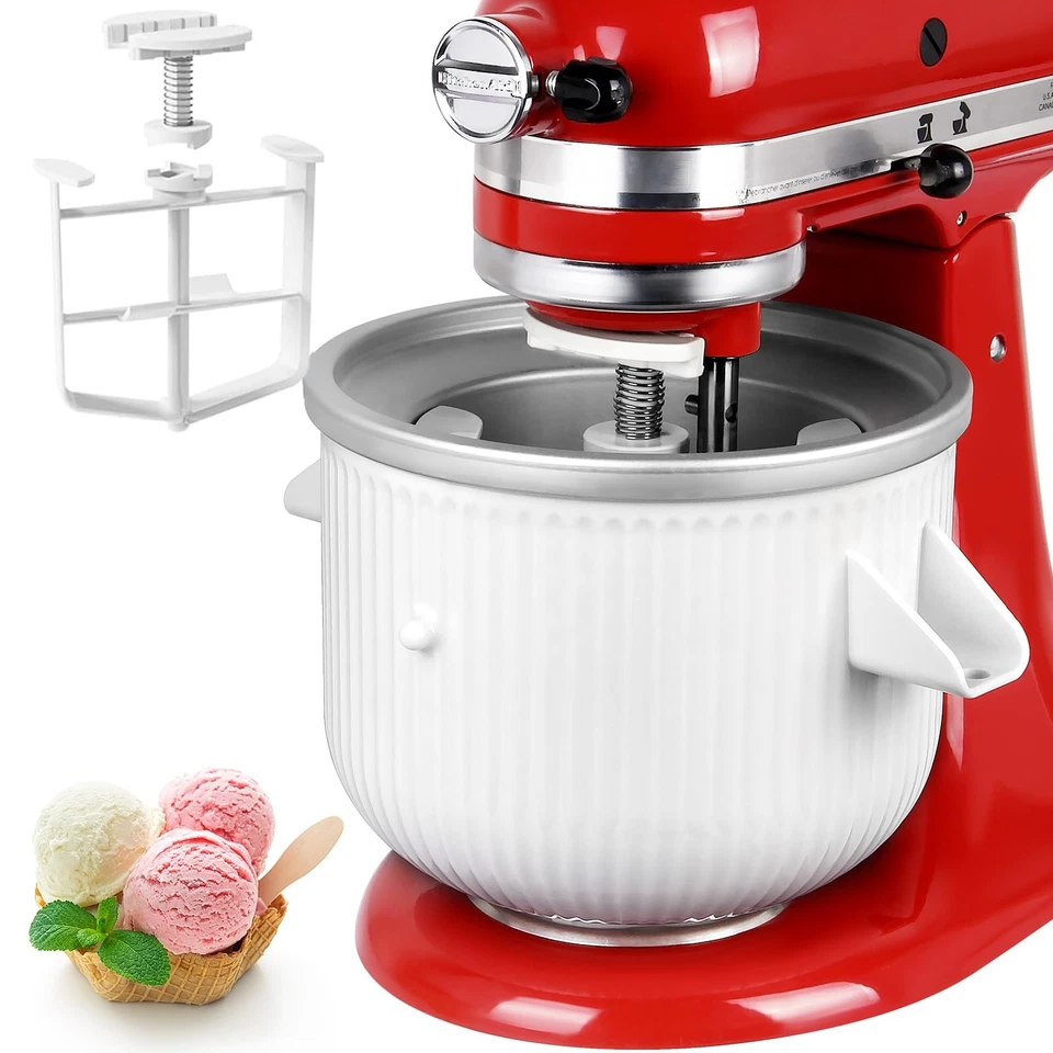 Accesorio para heladera Kitchenaid, tazón de helado congelado de 2 cuartos para... Foto 1 de 4