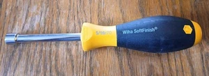Wiha 34338 SoftFinish Hollow Shaft Nut Driver 1/4" x 2.75" 5/16×70 - Picture 1 of 5