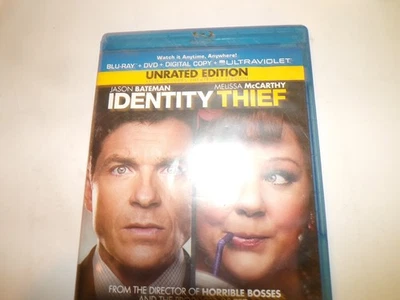 Identity Thief (Blu-ray, 2013) Unrated Free Shipping - Image 1 of 2
