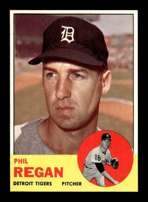 1963 Topps #494 Phil Regan Tigers EX-MT *3q - Image 1 of 2