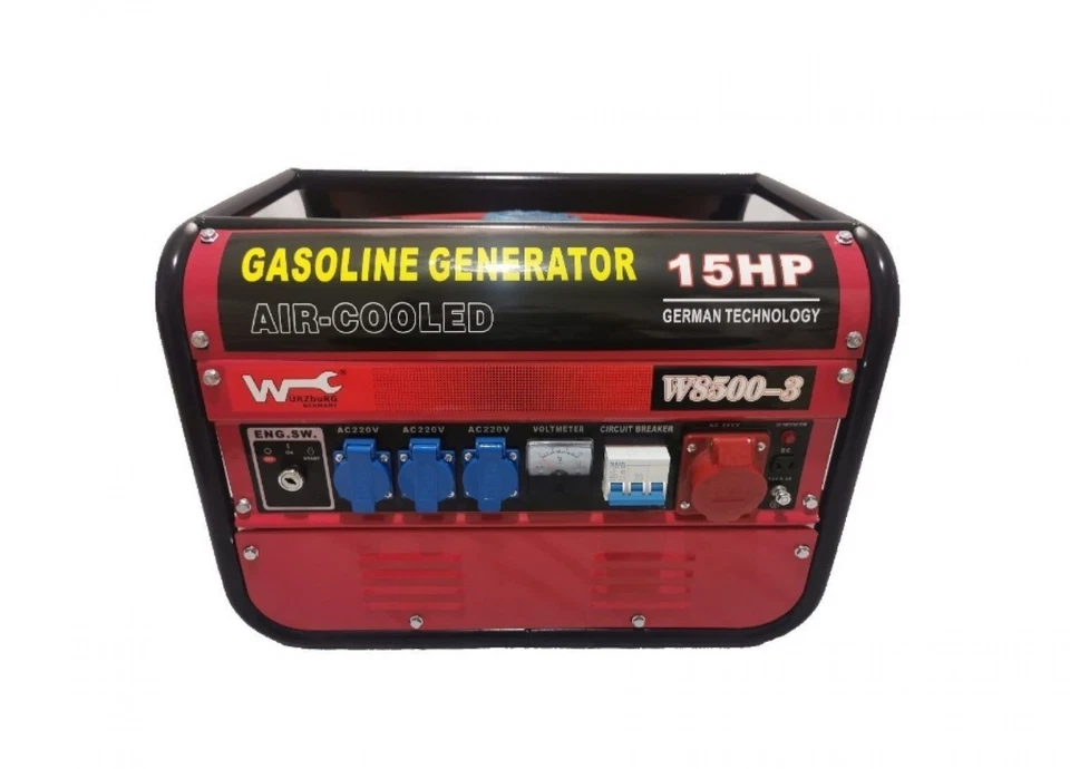 Stromerzeuger WürzburgGermany  4-Takt 6,5 PS Generator Benzin - Bild 1 von 1