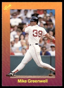 1989 Classic Travel Mike Greenwell Boston Red Sox #149 - Picture 1 of 2
