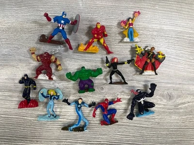 Лот товаров Marvel X-Men Zizzle Zizzlinger 2» фигурки Fantastic 4 Spider-man Iron-man - Изображение 1 из 2