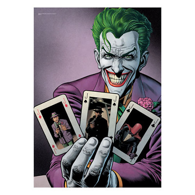 DC Comics Batman Joker Cards MightyPrint Wall Art • 28.99$