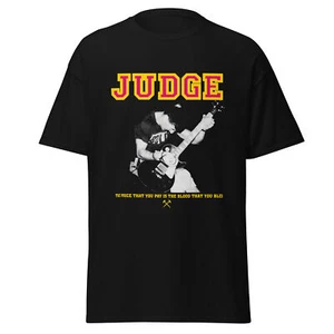 JUDGE Hardcore NYHC Front/Back Print T-Shirt - SNAPCASE BANE Earth Crisis - Bild 1 von 11
