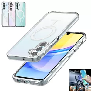 Für Samsung Galaxy A15/A16/A35 5G Hülle Magnet MagSafe Nicht Vergilben Slim Cover - Bild 1 von 30