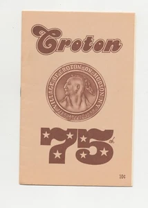 Croton-on-Hudson NY 75th Anniversary - Original Program 1973 - Picture 1 of 3