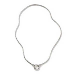 John Hardy klassische Kette Schlüsselanhänger Halskette in Sterlingsilber, 18" L - Bild 1 von 3