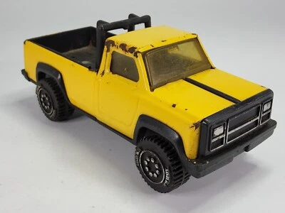 Camioneta Dodge Tonka Corp de colección amarilla diecast hecha en EE. UU. Foto 1 de 4