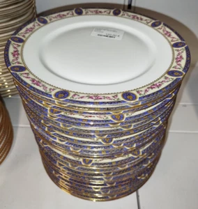 LIMOGES Lot 24 ASSIETTES PLATES Debut XXeme Ceramique Creuses 12CUIS 09/02 - Imagen 1 de 7