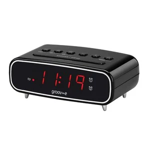 Rise Digital Alarm Clock with FM Radio LCD Display & Dimmer Function - Picture 1 of 2