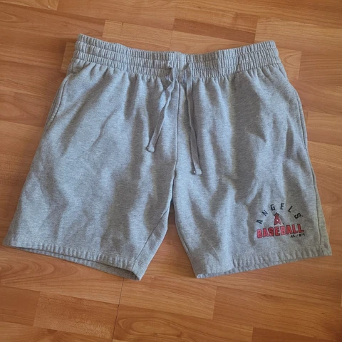Los Angeles Angels Shorts! Majestic Men's Large, Worn 1x Cover