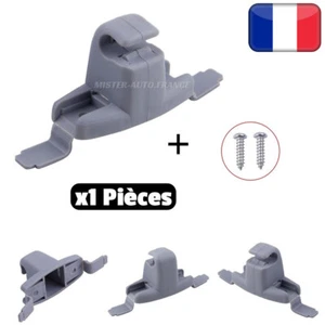 x1 Support Fixation Clips Crochet de Pare Soleil GRIS Compatible pour BMW E46 - Imagen 1 de 6