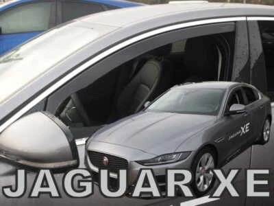 Deflecteurs D'Air / De Vent Pour Jaguar XE Depuis 2015 4-Portes 2-Pcs - Photo 1/4
