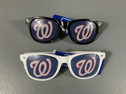 Washington Nationals MLB Baseball Game Day Sunglasses Shades Team Logo LOT OF 2 Cover