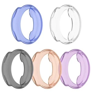 Bumper Transparent Case Shell Screen Protector for Garmin Lily 2 - Zdjęcie 1 z 17