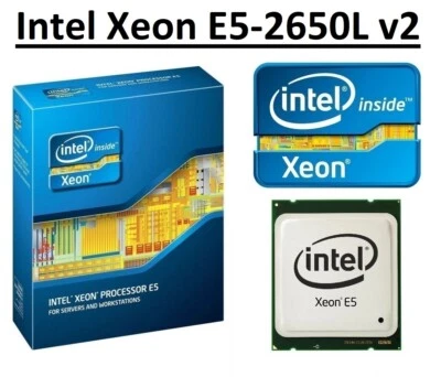 Intel Xeon E5-2650L v2 SR19Y 1.70 - 2.10GHz, 25MB, 10 Core, LGA2011, 70W CPU - Image 1 of 4