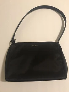 Black Nylon Finish Satchel Handbag - Picture 1 of 6