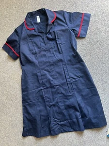 Alexandra MARINEBLAU Krankenschwestern Kleid UNIFORM Large NEU & VERSIEGELT Damen 108 cm 42,5" - Bild 1 von 5
