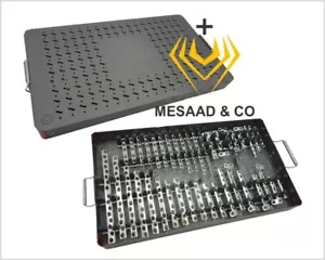 Juego de placas de fragmentos grandes ortopédicas grado OR instrumentos quirúrgicos calidad CE A+ - Imagen 1 de 3