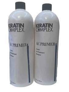 Keratin Complex Shampoo Primer Pre-Treatment 33.8 Oz New Sealed (Set Of 2) - Picture 1 of 1
