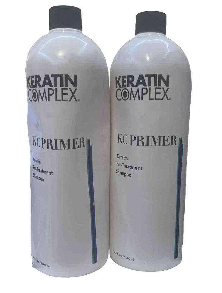 Keratin Complex Shampoo Primer Pre-Treatment 33.8 Oz New Sealed (Set Of 2) - Image 1 of 1