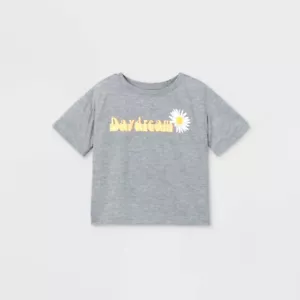 Art Class "Day Dream" T-Shirt Girls Size X-Large Gray Heather Print Short Sleeve - Picture 1 of 4