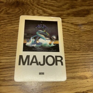 Asia Major Band tour Backstage Pass, otto - Picture 1 of 2
