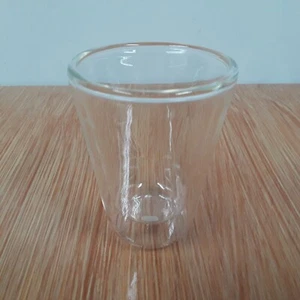Double Wall Insulated Shot Glass Espresso 2.5 oz (Tomato Logo) - Picture 1 of 8