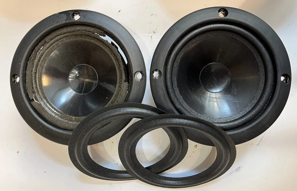 2x Sicken surrounds fü 5 Zoll Mitteltöner aus Infinity Reference 40, 50, 60  - Bild 1 von 1