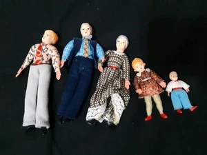 Vintage deutsche Caco Familie Puppen - Bild 1 von 5