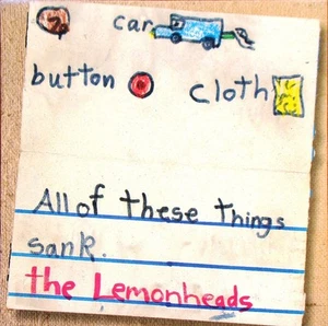 The Lemonheads Car Button Cloth Vinyl Record NM/NM LP - Picture 1 of 3