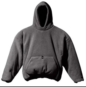 Yeezy Gap Engineered By Balenciaga Polar Polar Polar Polar Sudadera con Capucha Acolchada-XL (Gris Oscuro) - Imagen 1 de 2