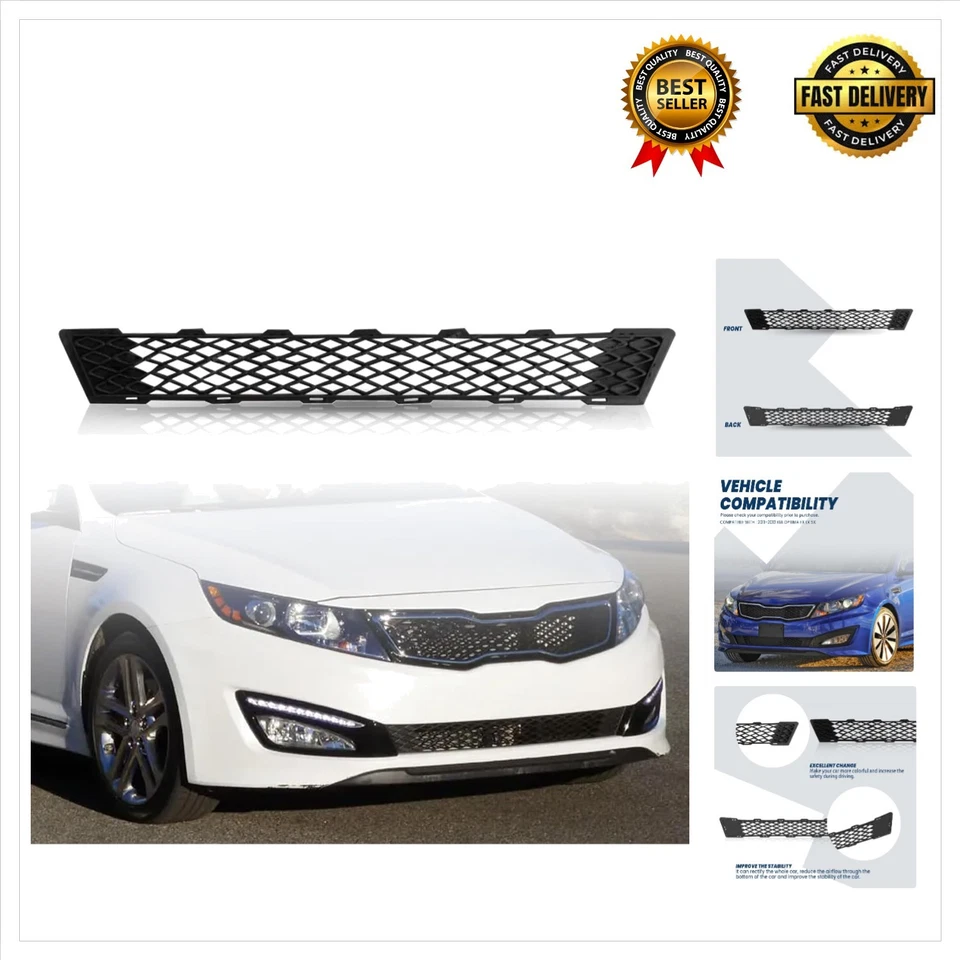 Enhanced Black Front Grille for KIA Optima EX LX SX (2011-2013) – Rust-Resistant Foto 1 de 4