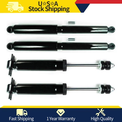 Juego de 4 piezas de amortiguadores traseros y delanteros FCS para Dodge B150 1981-1994 Foto 1 de 4