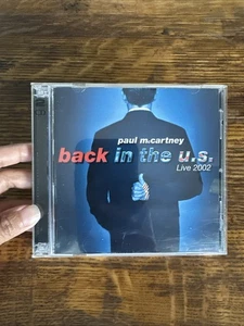 Paul McCartney – Back In The U.S. Music Audio 2 CD, Album 32 Page Booklet - Picture 1 of 8