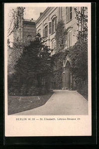 Berlin, St. Elisabeth, Lützow-Straße 24, Ansichtskarte - Picture 1 of 2