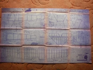 Model Aircraft Magazine Plans of the Fokker EV/DVIII a FF scale model 27" wingsp - Picture 1 of 2