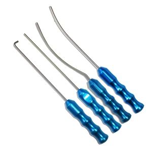 Viterbo's Surgical Dissector Set 4pcs Facelift Gliding Brow Lift Plastic Surgery - Picture 1 of 5