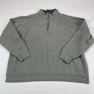 Sudadera Columbia Para Hombre 1/4 Cremallera Talla 3X Gris Exterior Informal Polar - Imagen 1 de 15