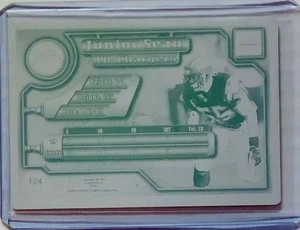 1/1 JUNIOR SEAU 2000 AURORA KARTE #124 DRUCKPLATTE SAN DIEGO LADEGERÄTE 1 VON 1 - Bild 1 von 2