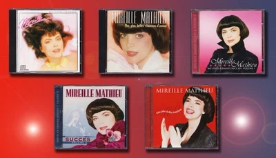 MIREILLE MATHIEU 5 x CANADA CD's, Complete Canadian CD's Collection 74 Songs N/M - Image 1 of 2