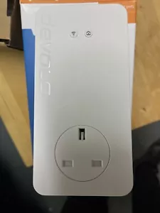 DEVOLO 1200+ WiFi dLAN Add-On GIGABIT PASSTHROUGH POWERLINE ADAPTER 2 PORTS - Picture 1 of 9