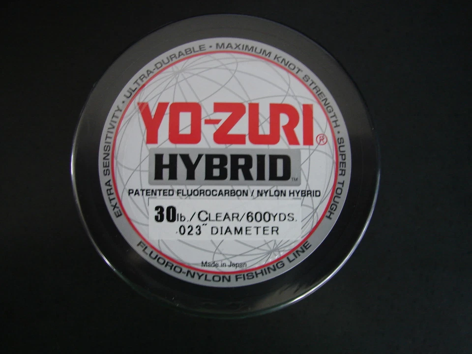 Yo-Zuri гибридный фторуглерод 30 фунтов Прозрачная леска 600 ярдов R660-CL 30 фунтов 600 ярдов - Изображение 1 из 1